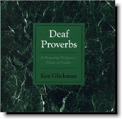 Actual Cover of "Deaf Proverbs"